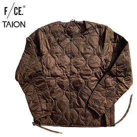 TAION BY F/CE. PACKABLE INNER DOWN JK - BROWN/ FSP09232U0001 / FCE タイオン バイ エフシーイー パッカブルインナーダウンジャケット ブラウン メンズ レディース