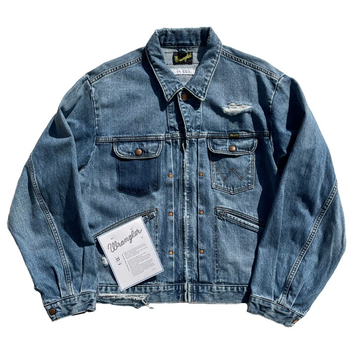 楽天市場】F/CE. x WRANGLER / Gジャン / REBUILDING DENIM JK  