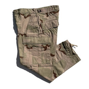 US ARMY / �f�b�h�X�g�b�N �J�[�S�p���c / DEAD STOCK BDU 6 POCKET PANTS - DESERT CAMO /�A�����J��