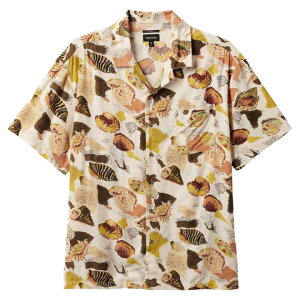 BRIXTON ( �u���N�X�g�� ) / ���� �V���c / BUNKER R SS WVN - MULTI COLOR SHELL / 01413-MULCS
