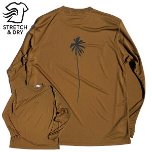 PACIFIC STANDARD TIME / hCTVc T / ALWAYS DRY PALM TREE LS TEE - DRAB / Y PST  bVT bVK[h WEFA g[jOEFA KEFA tBbglXEFA 20 30 40