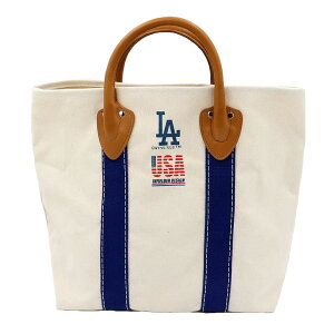 INFIELDER DESIGN x MLB / �g�[�g�o�b�O / MLB TEAM LINE TOTE - LOS ANGELES DODGERS - BLUE / MLB-213-Dodgers