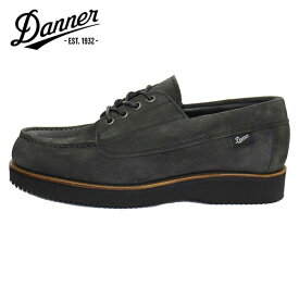 DANNER (ダナー) / 日本製 レザー スエードシューズ / MADISON BLUCHER - CHARCOAL / 215510 / メンズ モカシン チャコールブラック 日本製