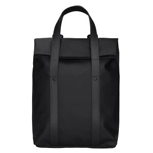 RAINS �i���C���Y�j / �o�b�O �h�� �g�[�g�o�b�O �o�b�N�p�b�N �����b�N�T�b�N 2WAY / 2 Way Tote Backpack Mini - BLACK / 904-52-12780 01 ���@�u���b�N