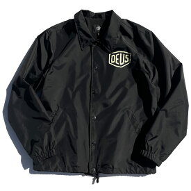 [正規品 無料ラッピング可] DEUS EX MACHINA ( デウスエクスマキナ ) コーチジャケット ナイロンジャケット / TOKYO ADDRESS COACH JACKET - Black / DMW46821 / メンズ/ 送料無料 アドレス TOKYO 東京 DEUSのジャケット