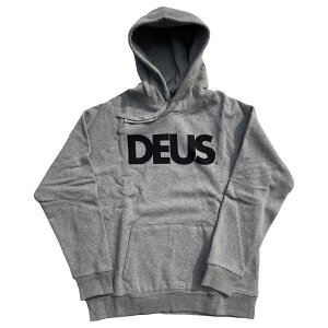[���K�i �������� �������b�s���O��] DEUS EX MACHINA ( �f�E�X�G�N�X�}�L�i ) / ���N�� �X�E�F�b�g �v���I�[�o�[ �p�[�J�[ / ALL CAPS HOODY - GREY MARLE / DMF88526 / �����Y �O���[ ���S
