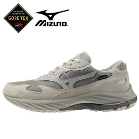 Mizuno Sports Style (ミズノスポーツスタイル) / スニーカー / WAVE RIDER β GTX - グレー×グレー×ライトグレー / D1GA2452 / メンズ GREY GRAY ロゴ シンプル 定番 ゴアテックス