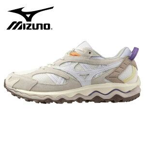 Mizuno Sports Style (�~�Y�m�X�|�[�c�X�^�C��) / �X�j�[�J�[ / WAVE MUJIN TL - LIGHT BEIGE x WHITE x PURPLE / D1GA251301 / �����Y