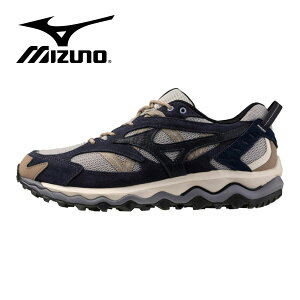 Mizuno Sports Style (�~�Y�m�X�|�[�c�X�^�C��) / �X�j�[�J�[ / WAVE MUJIN TL - LIGHT GREY x NAVY x BEIGE / D1GA2513 / �����Y