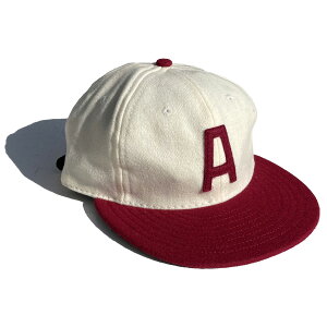 EBBETS FIELD FLANNELS(�G�x�b�c) / �X�q �x�[�X�{�[���L���b�v �E�[�� USA�� / UNIVERSITY OF ALABAMA 1950 VINTAGE BALLCAP / WHITE / �����Y �z���C�g ��