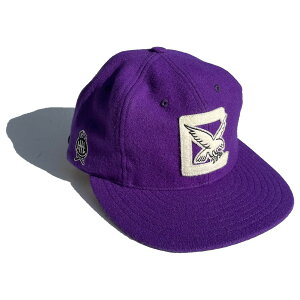 EBBETS FIELD FLANNELS(�G�x�b�c) / �X�q �x�[�X�{�[���L���b�v �E�[�� USA�� / CLEVELAND FALCONS 1936 VINTAGE BALLCAP / PURPLE / �����Y �p�[�v�� ��