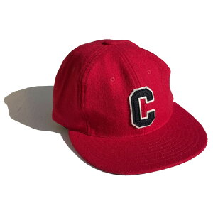 EBBETS FIELD FLANNELS(�G�x�b�c) / �X�q �x�[�X�{�[���L���b�v �E�[�� USA�� / COASTAL CAROLINA UNIVERSITY 1968 VINTAGE BALLCAP / RED / �����Y ���b�h ��