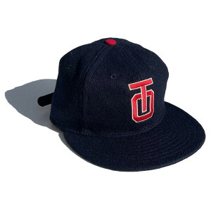 EBBETS FIELD FLANNELS(�G�x�b�c) / �X�q �x�[�X�{�[���L���b�v �E�[�� USA�� / TULSA OILERS 1969 VINTAGE BALLCAP / BLACK / �����Y �u���b�N ��