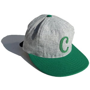EBBETS FIELD FLANNELS(�G�x�b�c) / �X�q �x�[�X�{�[���L���b�v �E�[�� USA�� / CIENFUEGOS ELEFANTES 1946 VINTAGE BALLCAP / GRAY x GREEN / �����Y