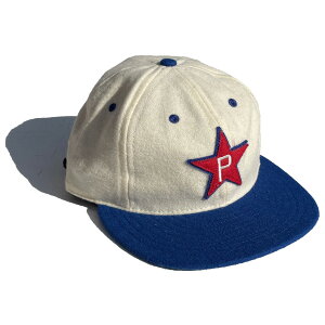 EBBETS FIELD FLANNELS(�G�x�b�c) / �X�q �x�[�X�{�[���L���b�v �E�[�� USA�� / CULTURAL EXCELLENCE x PHILADELPHIA STARS WOOL BALLCAP / WHITE x BLUE / �����Y