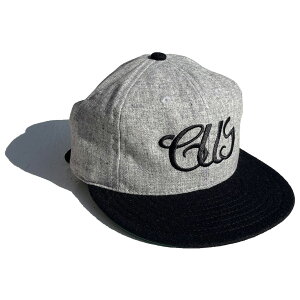 EBBETS FIELD FLANNELS(�G�x�b�c) / �X�q �x�[�X�{�[���L���b�v �E�[�� USA�� / CHICAGO UNION GIANTS 1902 VINATGE BALLCAP / GREY x BLACK / �����Y