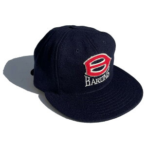 EBBETS FIELD FLANNELS(�G�x�b�c) / �X�q �x�[�X�{�[���L���b�v �E�[�� USA�� / BIRMINGHAM BARONS LETTERHEAD WOOL VINATGE BALLCAP / NAVY / �����Y