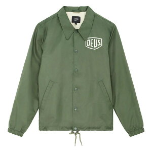 DEUS EX MACHINA ( �f�E�X�G�N�X�}�L�i ) �R�[�`�W���P�b�g �i�C�����W���P�b�g / VENICE COACH - PINE GREEN / D261MJK107 / �����Y �J�[�L�O���[�� �I���[�u ��� �l�C �V�[���h���S
