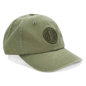 DEUS EX MACHINA ( �f�E�X�G�N�X�}�L�i ) / �L���b�v �X�q / PILL LOGO DAD CAP - PINE GREEN / D261MHA174 / �����Y �J�[�L