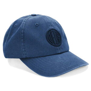 DEUS EX MACHINA ( �f�E�X�G�N�X�}�L�i ) / �R�b�g���x�[�X�{�[���L���b�v �X�q / PILL LOGO DAD CAP - MECHANIC BLUE / D261MHA174 / �����Y ���f�B�[�X ��ԃs�����S �u���b�N �E�H�b�V���h�l�C�r�[ ���̓� ����
