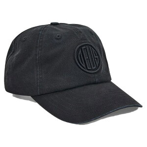 DEUS EX MACHINA ( �f�E�X�G�N�X�}�L�i ) / �R�b�g���x�[�X�{�[���L���b�v �X�q / PILL LOGO DAD CAP - BLACK / D261MHA174 / �����Y ���f�B�[�X ��ԃs�����S �u���b�N ���̓� �����Y �M�t�g