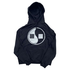 WAX(���b�N�X) / �X�E�F�b�g�v���I�[�o�[�p�[�J�[ �t�[�f�B�[ / DESIGN HOODIE YIN-YANG - BLACK / WX-0509 / �����Y THM ���N��