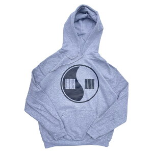 WAX(���b�N�X) / �X�E�F�b�g�v���I�[�o�[�p�[�J�[ �t�[�f�B�[ / DESIGN HOODIE YIN-YANG - GRAY / WX-0509 / �����Y THM �O���[ ���N��