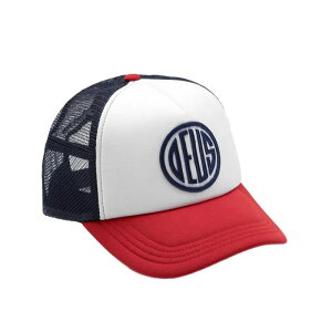 DEUS EX MACHINA ( �f�E�X�G�N�X�}�L�i ) ���b�V���L���b�v �X�q / PILL TRUCKER - RED-NAVY / D261MHA167 �����Y ���f�B�[�X ��ԃs�����S �l�C�r�[���b�h ���̓� �����Y �M�t�g