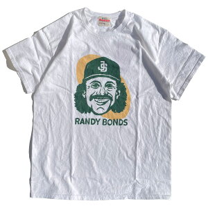 JHANKSON�i�W�����N�\���j / ����T�V���c / RANDY BONDS S/S TEE - WHITE / JH26SS-04CS / �����Y �z���C�g �� �싅