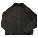 AXESQUIN.MODIFIED (アクシーズクイン ) / クイックドライカーディガン / QD CREW CARDIGAN - BLACK / 321134 / メンズ ブラック 黒 ボタンカーディガン 速乾 吸水性