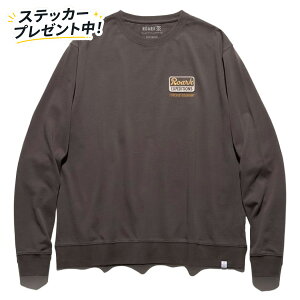 �X�e�b�J�[�v���[���g�I ROARK (���A�[�N) / ���� ����T�V���c ����T / EXPEDITIONS FOREVER 9.3oz H/W L/S TEE - CHACOAL / RLTJHW1100 / �����Y ��l�J�W���A�� 9.3�I���X�V���[�Y ���̓� �M�t�g