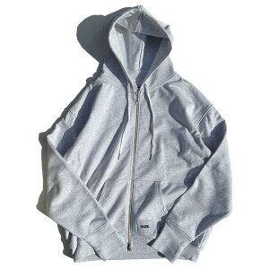 WAX(���b�N�X) / ���t���N�e�B�u�W�b�v�t�[�f�B�[ �p�[�J�[ / Reflective zip hoodie - ASH / WX-0534 / �����Y THM �A�b�V���O���[ ���t���N�^�[ ���� �X�E�F�b�g�p�[�J�[