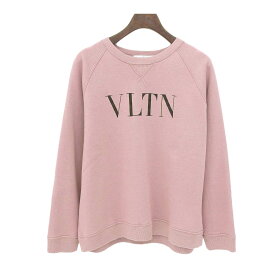 ヴァレンティノ VLTN プリント トレーナー RB3MF04S41A レディース ピンク VALENTINO 【中古】 【アパレル・小物】