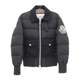 モンクレール ami コラボ ARNAUD GIBBOTTO ダウンジャケット 41321 85 54155 メンズ ネイビー ホワイト MONCLER 【中古】 【アパレル・小物】