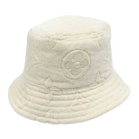 ルイヴィトン シャポー LVバケーション リバーシブル バケットハット モノグラム M77792 ユニセックス アイボリー LOUIS VUITTON 【中古】 【アパレル・小物】