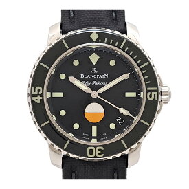 ブランパン フィフティファゾムス 500本限定 Fullset 5008-1130 自動巻き ステンレススティール メンズ Blancpain 【中古】 【時計】