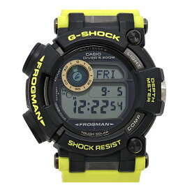 カシオ G-SHOCK フロッグマン 海上保安制度創設70周年 GWF-D1000JCG-9JR ソーラー 樹脂 メンズ CASIO 【中古】 【時計】