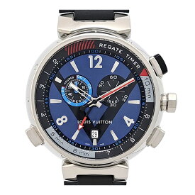 ルイヴィトン タンブール レガッタ ルイ・ヴィトンカップ Q102DZ クオーツ ステンレススティール メンズ LOUIS VUITTON 【中古】 【時計】