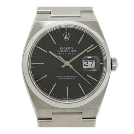 ロレックス デイトジャスト オイスタークォーツ P番 ブラックダイヤル 17000A クオーツ ステンレススティール メンズ ROLEX 【中古】 【時計】