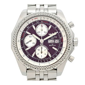 ブライトリング ベントレー GT 日本限定 ボルドーダイヤル A13362 自動巻き ステンレススティール メンズ BREITLING 【中古】 【時計】