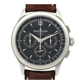 ジャガールクルト マスター クロノグラフ アストン・マーチン Q153847N 自動巻き ステンレススティール メンズ JAEGER-LECOULTRE 【中古】 【時計】