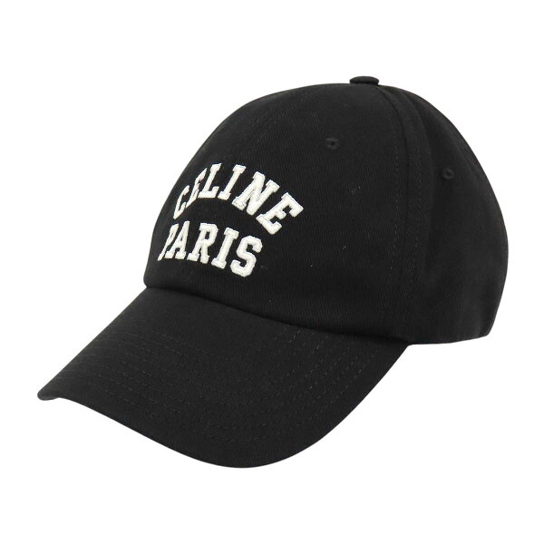 セリーヌ リシュリュー キャップ AA0MI2U74 ユニセックス ブラック CELINE 【中古】 【アパレル・小物】