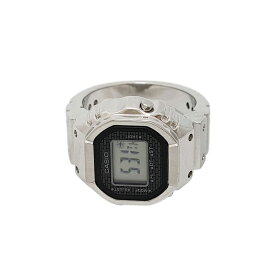 カシオ リングウォッチ CRW-001-1JR クオーツ ステンレススティール メンズ ボーイズ CASIO 【中古】 【時計】