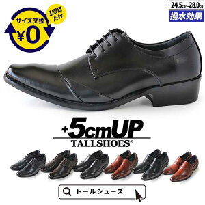 シークレットシューズ 厚底 革靴 トールシューズ 背が高くなる靴 ビジネススニーカー 5cm ビジネスシューズ 厚底靴 紳士靴 身長アップ 本革 ヒールアップシューズ ハイヒール メンズ靴 tallsho