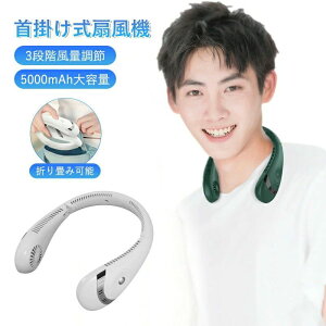 �H�Ȃ� �l�b�N�N�[���[ �l�b�N�t�@�� �É� ���^ ��e��5000mAh �g�ѕ֗� �⊴ ��|����@ �y��