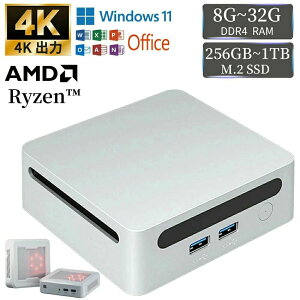 office�t�� SSD256GB~1TB�zM.2NVMe Windows11Pro �����^�� ���y�� �V�i BT5.2 �f�X�N�g�b�v�p�\�R��