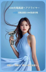 �w�A�h���C���[ ���� ���� �[�d�� 3�i�K���� �w�A�P�A 15600mah �y�� �R�[�h���X�h���C���[ �啗��