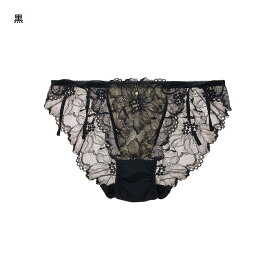 【期間限定10%OFFタイムSALE】[特盛ブラ]シャルマンノワールヒモショーツ レディース ショーツ 単品 パンツ