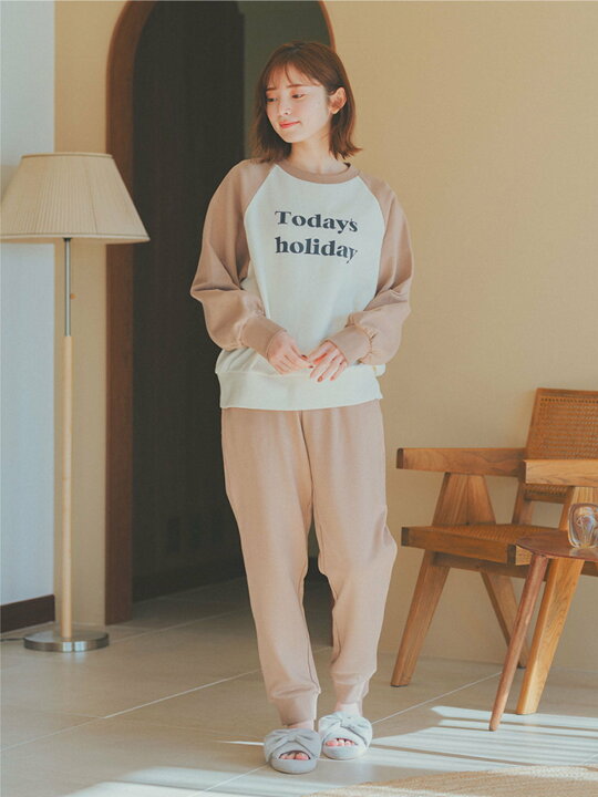 楽天市場 チュチュアンナ Tutuanna チュチュアンナ 橋下美好 オリジナル 裏毛ロングパンツ レディース ルームウェア 裏毛ロングパンツ 22 02 25 チュチュアンナ 楽天市場店