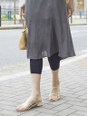 レディース レギンス 7分丈 [とにかくさらっと涼しい]60デニールタイツレギンス7分丈
